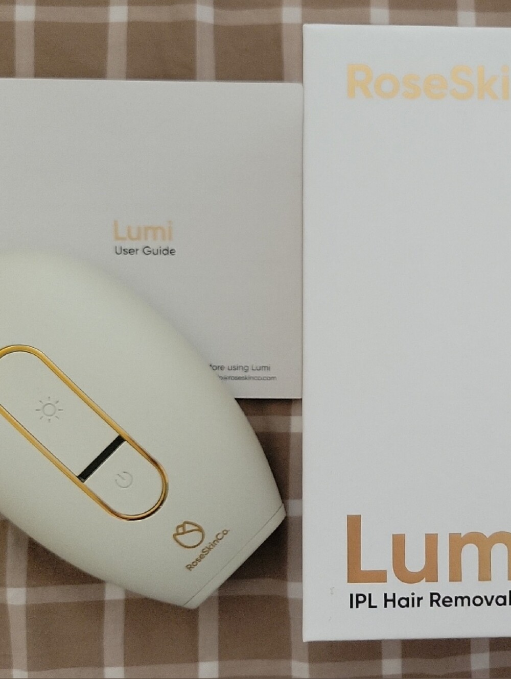 Lumi IPL Hair Removal Device — Cream by RoseSkinCo